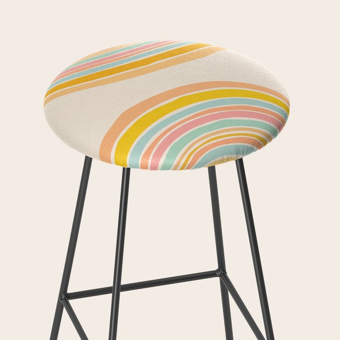Rainbow Reflections Stool Gallery Image 2