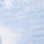 A pattern in the clouds in a blue sky on a summer day - dreamy clouds nature and travel photography Coffee Mug Gallery Image 2