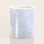 A pattern in the clouds in a blue sky on a summer day - dreamy clouds nature and travel photography Coffee Mug Gallery Image 4