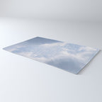 A pattern in the clouds in a blue sky on a summer day - dreamy clouds nature and travel photography Rug Gallery Image 3