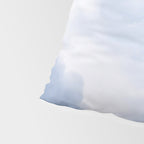 A pattern in the clouds in a blue sky on a summer day - dreamy clouds nature and travel photography Pillow Sham Gallery Image 4