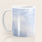A pattern in the clouds in a blue sky on a summer day - dreamy clouds nature and travel photography Coffee Mug Gallery Image 3