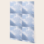 A pattern in the clouds in a blue sky on a summer day - dreamy clouds nature and travel photography Wallpaper Gallery Image 2