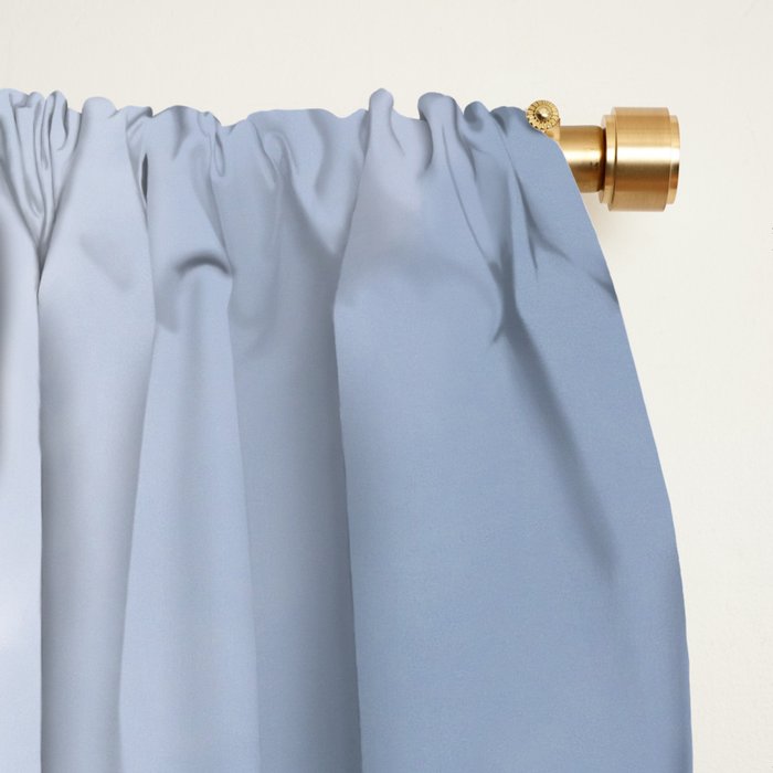 A pattern in the clouds in a blue sky on a summer day - dreamy clouds nature and travel photography Window Curtain Gallery Image 2