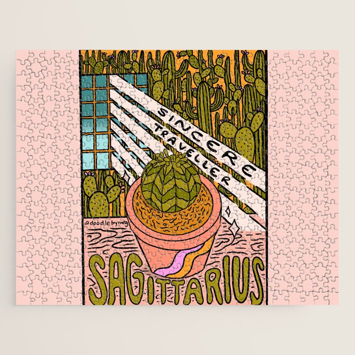 Sagittarius Plant Jigsaw Puzzle Gallery Image 1
