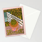 Sagittarius Plant Stationery Card Gallery Image 2