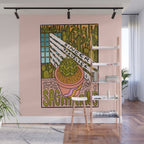 Sagittarius Plant Wall Mural Gallery Image 1