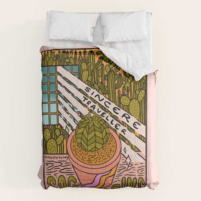 Sagittarius Plant Comforter Gallery Image 6