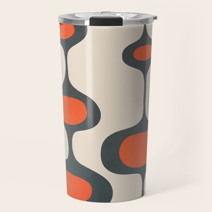 Mid-Century Modern Abstract Art 28 Travel Mug Gallery Image 1