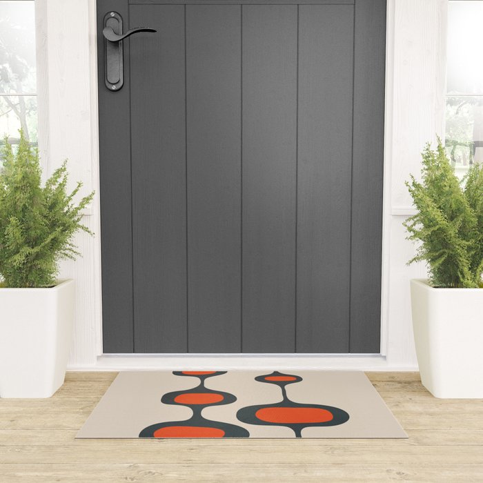 Mid-Century Modern Abstract Art 28 Welcome Mat Gallery Image 3