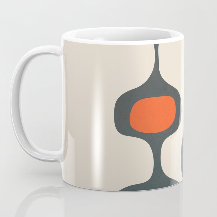 Mid-Century Modern Abstract Art 28 Coffee Mug Gallery Image 3