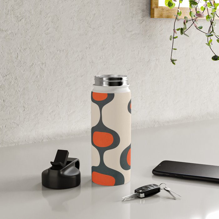 Mid-Century Modern Abstract Art 28 Water Bottle Gallery Image 4