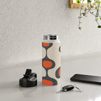 Mid-Century Modern Abstract Art 28 Water Bottle Gallery Image 4