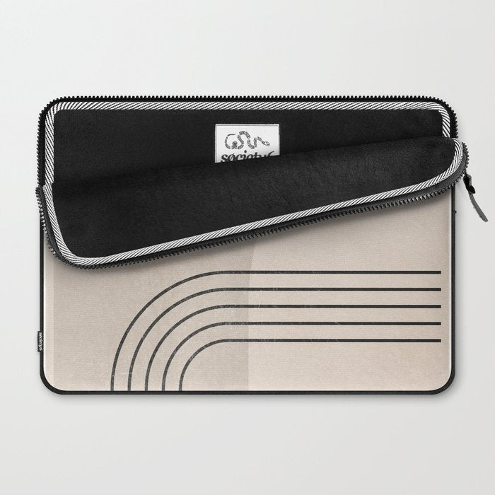 Minimal Geometric 138 Laptop Sleeve Gallery Image 2