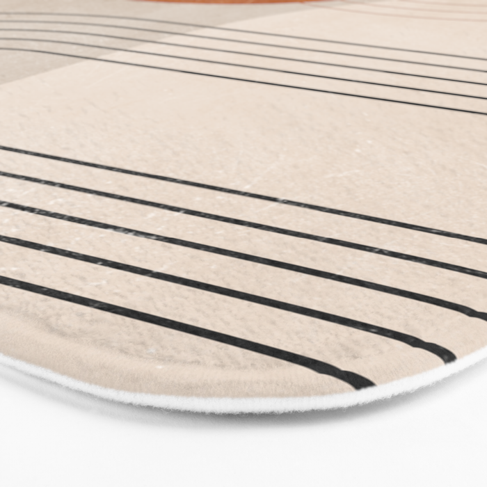 Minimal Geometric 138 Bath Mat Gallery Image 3