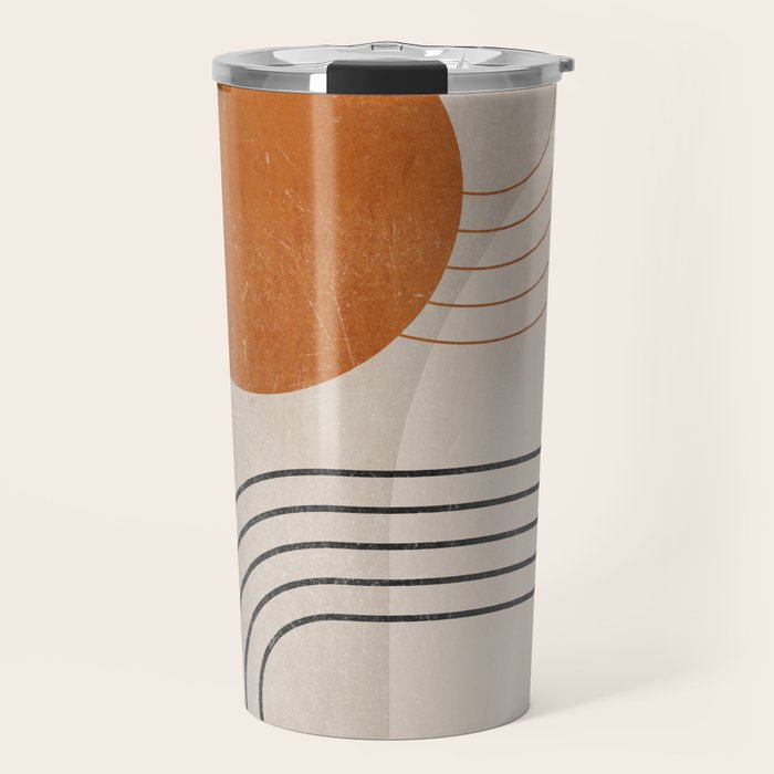 Minimal Geometric 138 Travel Mug Gallery Image 1