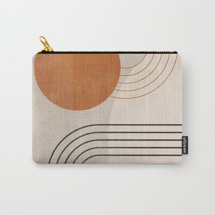 Minimal Geometric 138 Carry All Pouch Gallery Image 1