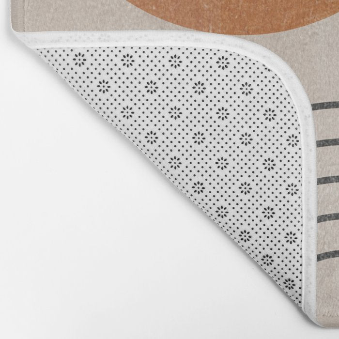 Minimal Geometric 138 Bath Mat Gallery Image 2