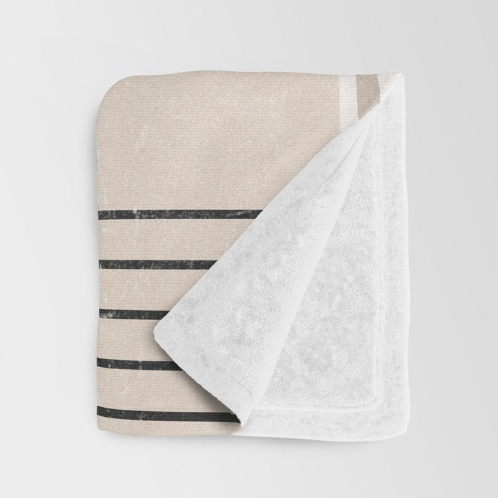 Minimal Geometric 138 Throw Blanket Gallery Image 3