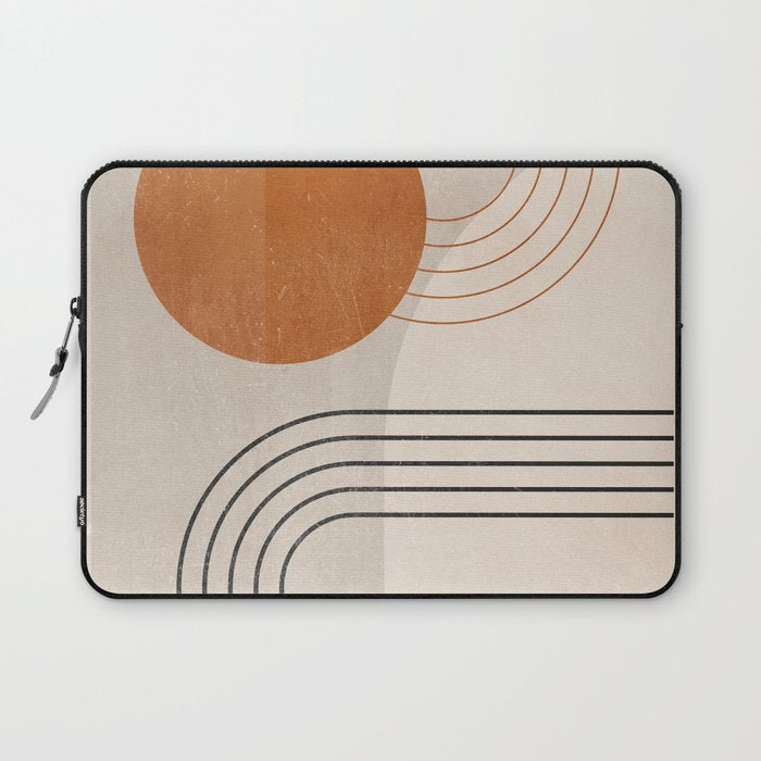 Minimal Geometric 138 Laptop Sleeve Gallery Image 1