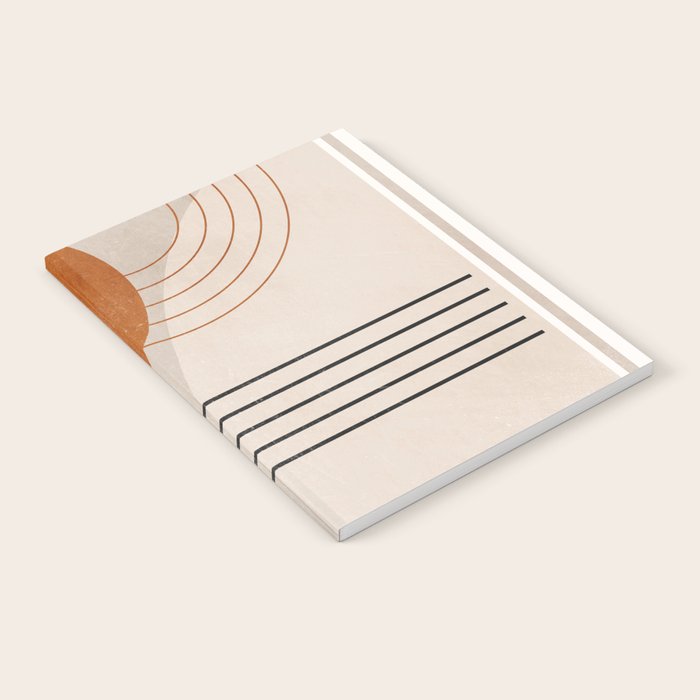 Minimal Geometric 138 Notebook Gallery Image 1