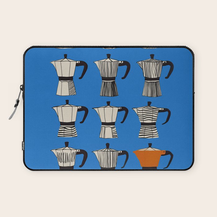 Blue Moka Laptop Sleeve Gallery Image 1