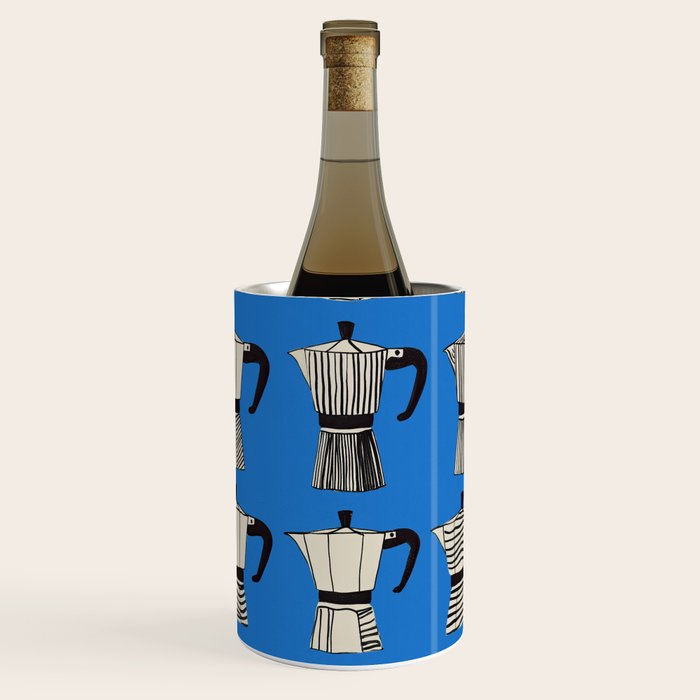 Blue Moka Wine Chiller Gallery Image 1