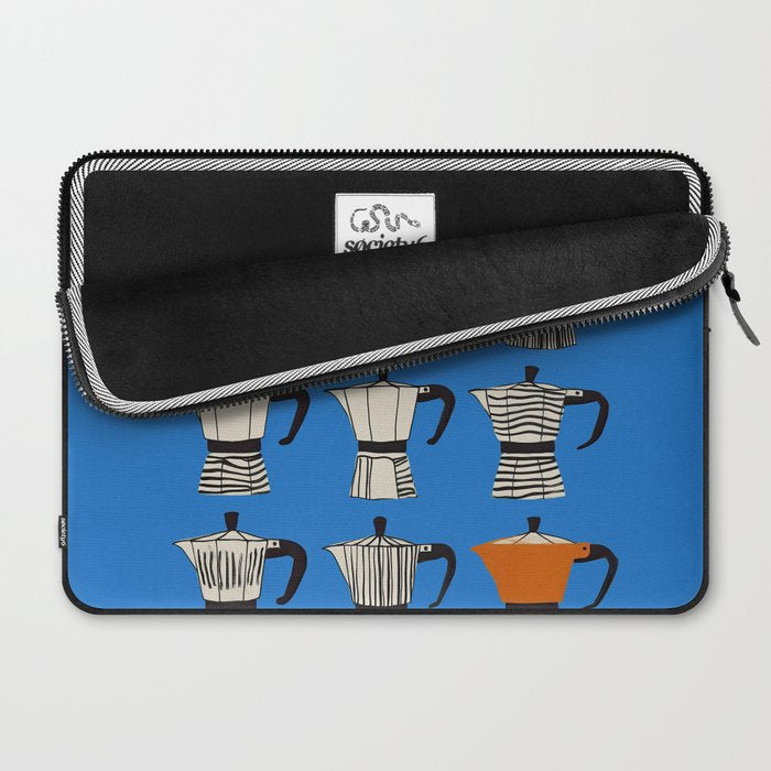 Blue Moka Laptop Sleeve Gallery Image 2