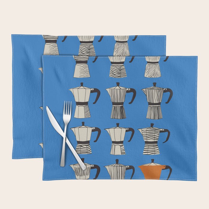 Blue Moka Placemat Gallery Image 1