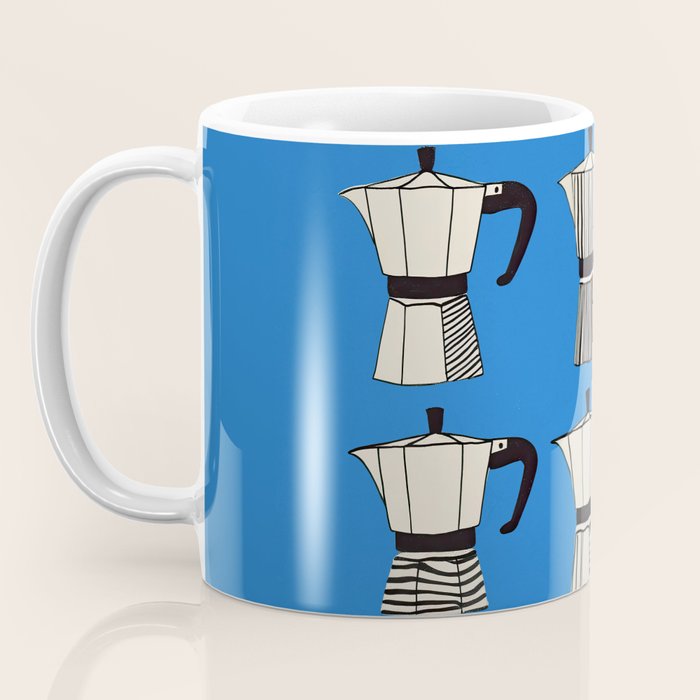 Blue Moka Coffee Mug Gallery Image 3