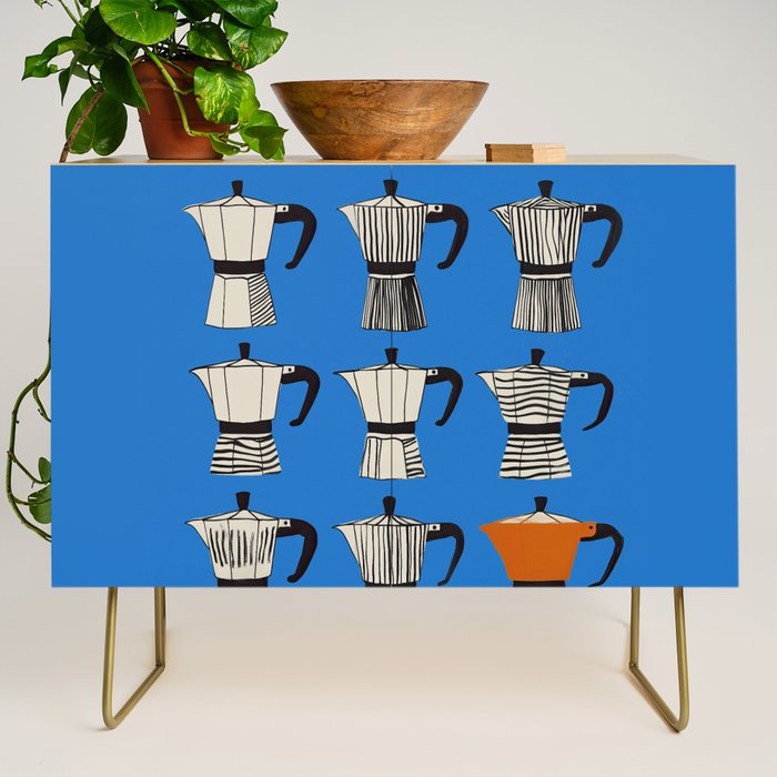 Blue Moka Credenza Gallery Image 1