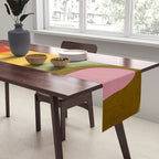 Abstract Colorful Artwork VII Table Runner Gallery Image 2