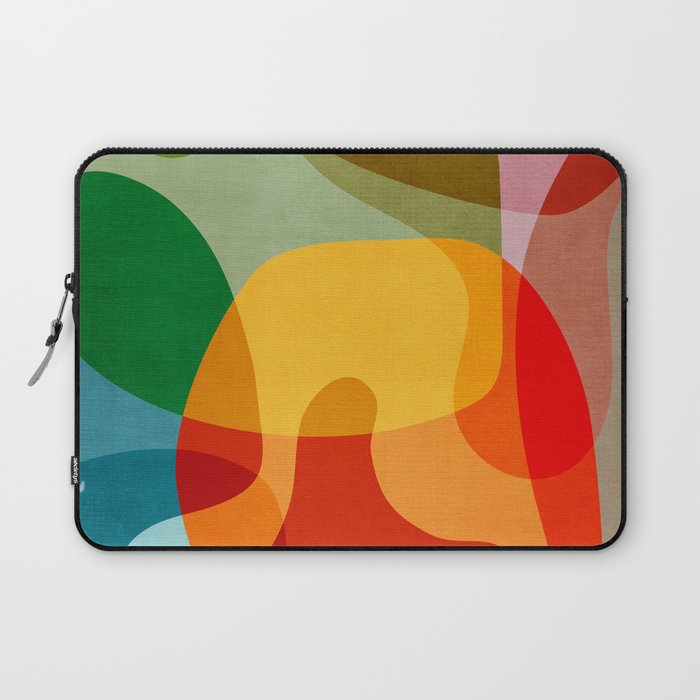Abstract Colorful Artwork VII Laptop Sleeve Gallery Image 1