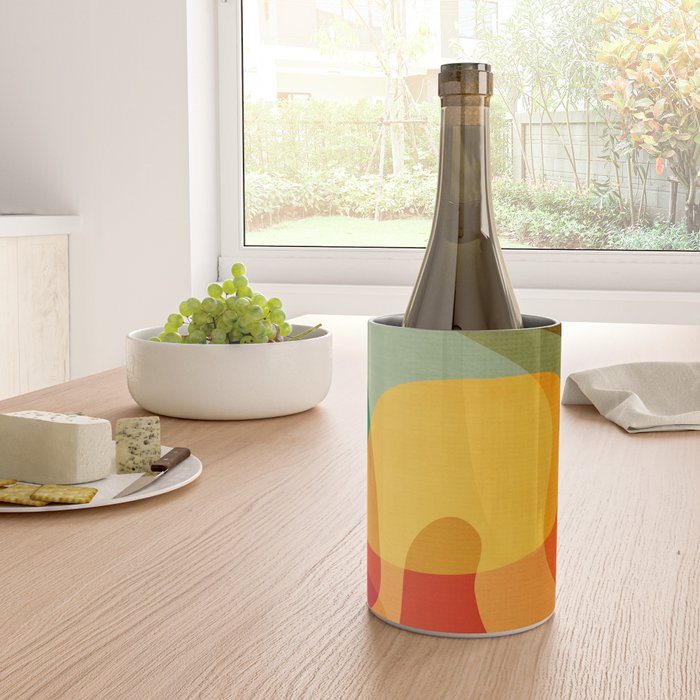 Abstract Colorful Artwork VII Wine Chiller Gallery Image 4
