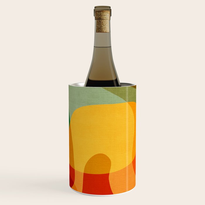 Abstract Colorful Artwork VII Wine Chiller Gallery Image 1