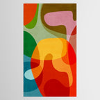 Abstract Colorful Artwork VII Tablecloth Gallery Image 2