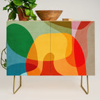 Abstract Colorful Artwork VII Credenza Gallery Image 1