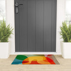 Abstract Colorful Artwork VII Welcome Mat Gallery Image 3