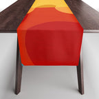 Abstract Colorful Artwork VII Table Runner Gallery Image 1