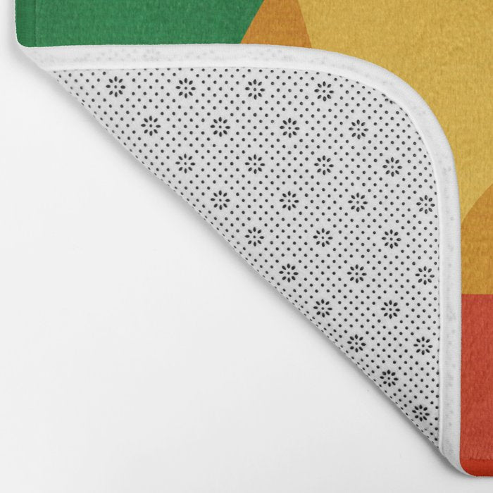Abstract Colorful Artwork VII Bath Mat Gallery Image 2