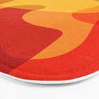 Abstract Colorful Artwork VII Bath Mat Gallery Image 3