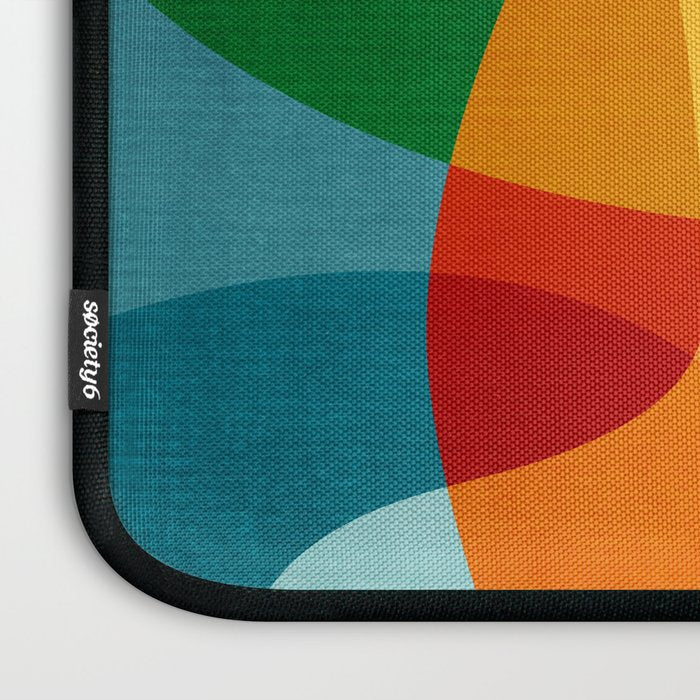 Abstract Colorful Artwork VII Laptop Sleeve Gallery Image 3
