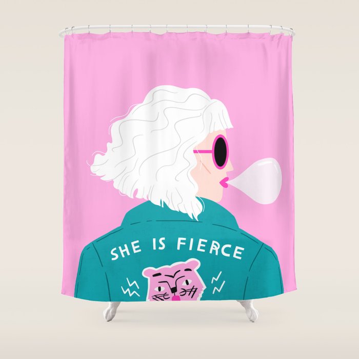 Disco Diva Shower Curtain Gallery Image 1