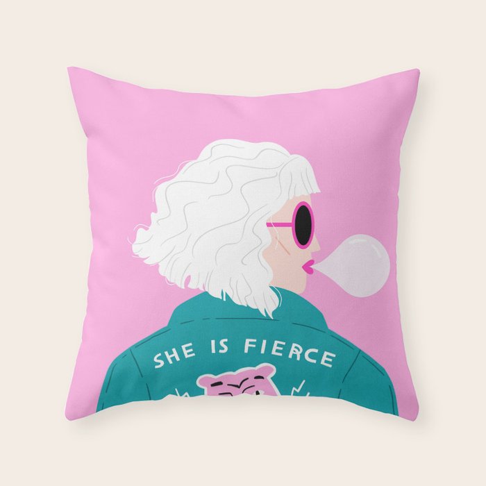 Disco Diva Throw Pillow Gallery Image 6