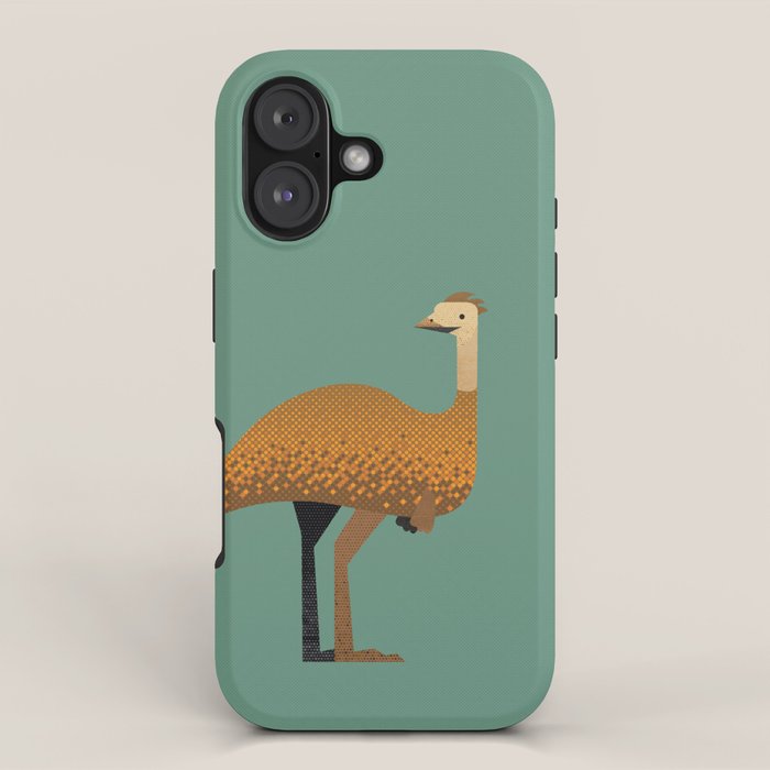 Whimsy Emu iPhone Case Gallery Image 1