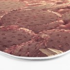 Rose Gold Cactus Bath Mat Gallery Image 3