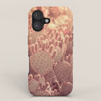Rose Gold Cactus iPhone Case Gallery Image 1