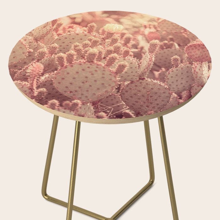 Rose Gold Cactus Side Table Gallery Image 2