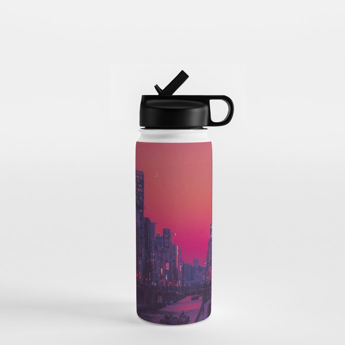Dotonbori Dusk Water Bottle Gallery Image 1