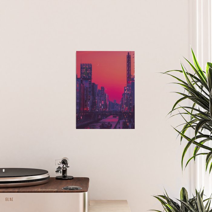 Dotonbori Dusk Poster Gallery Image 2
